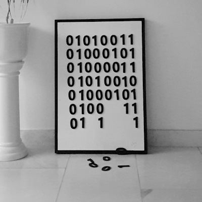 Big Data - Digitale Skulptur (Ivo Meier-Schweiz)