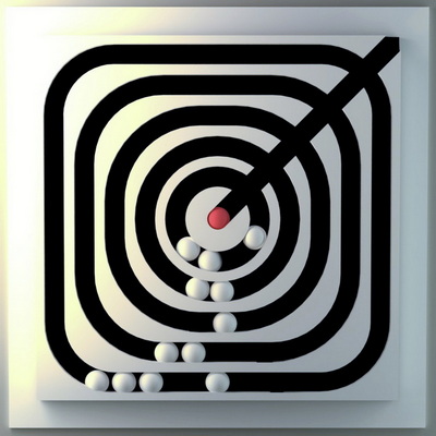 Square the Circle - Sculpture by Ivo Meier