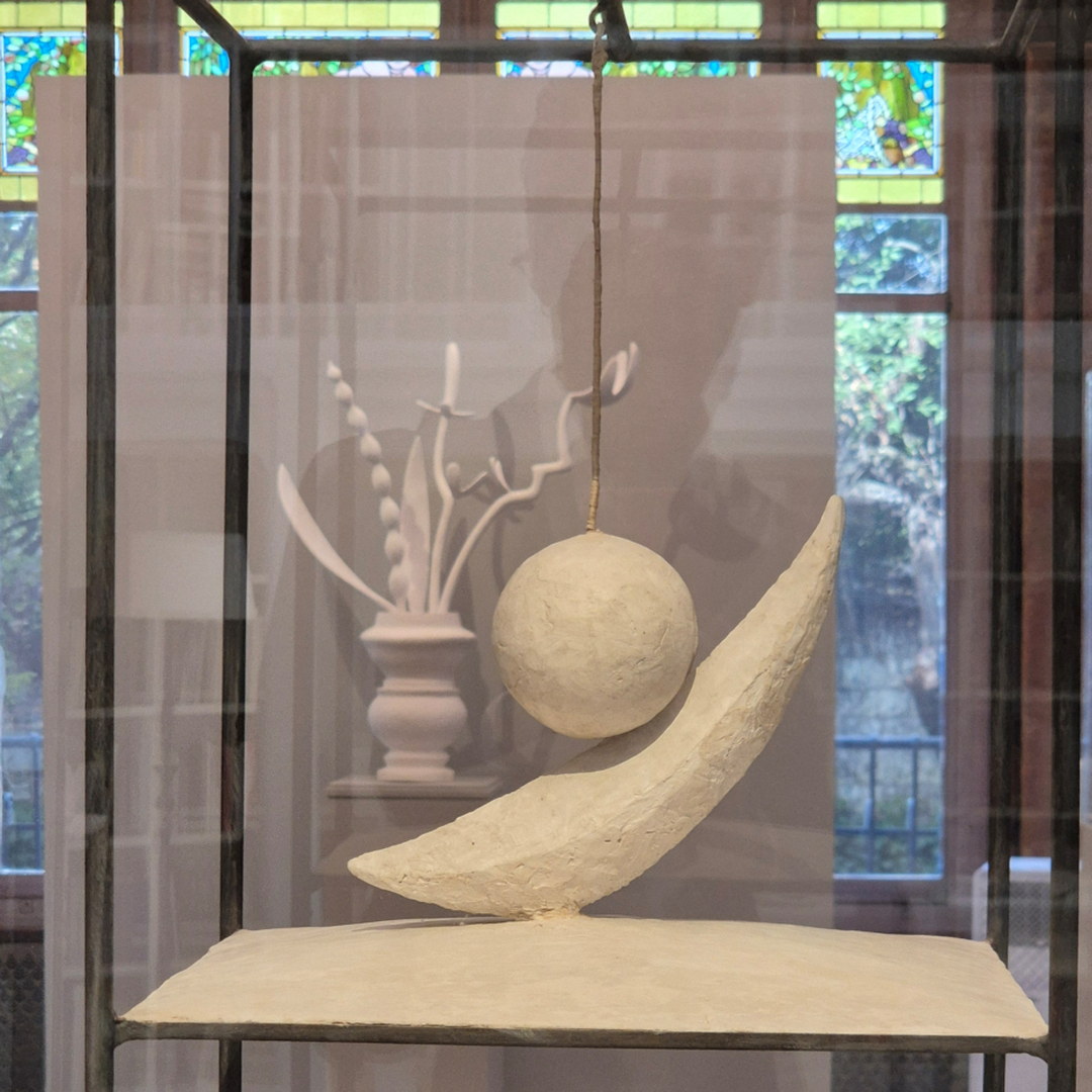 frühes werk von alberto giacometti im institut giacometti, paris